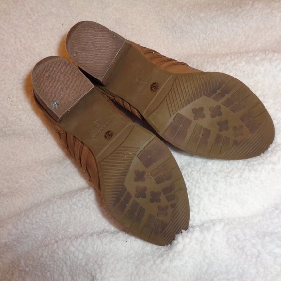 Arizona Jeans Orlando Tan Boots Size 9 Medium - Picture 8 of 12